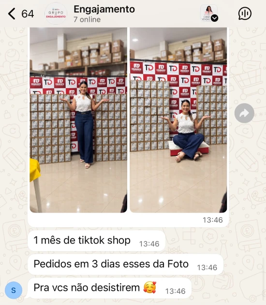 Depoimento de aluna